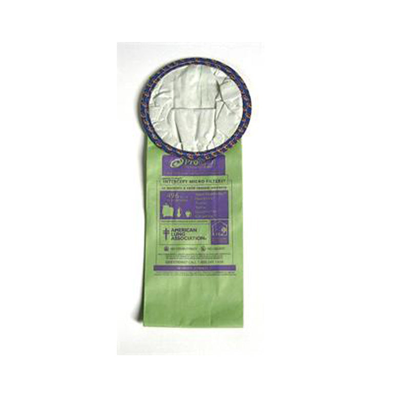 ProTeam 6 Qt Intercept Micro Filter Backpack Vacuum Bags, 10-Pack, 4-Level Filtration