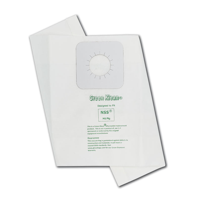 NSS M1 PIG Vacuum Bags by Green Klean, 3-Pack, OEM# 10-9-886-1