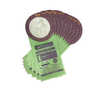 ProTeam 10 Qt Backpack Vacuum Bags OEM, 10-Pack, OEM# 100331, Fits Super CoachVac MegaVac
