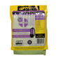 ProTeam 6 Qt Intercept Micro Filter Backpack Vacuum Bags, 10-Pack, 4-Level Filtration