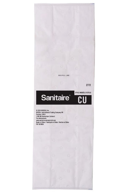 Sanitaire Style CU Vacuum Bags, 5-Pack, Fits SC7500A, High-Filtration Fabric