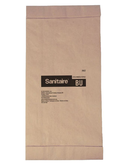 Sanitaire Style BU Vacuum Bags, 5-Pack, Fits SL4110A, Disposable Paper