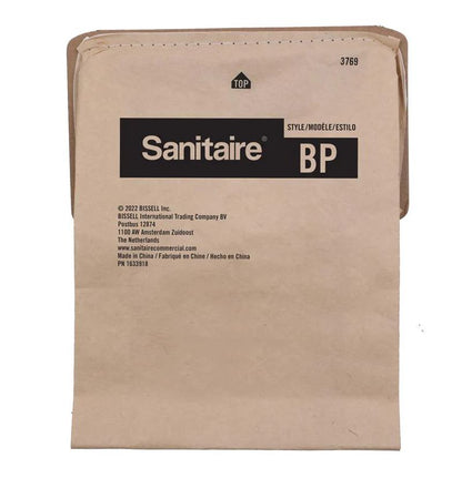 Sanitaire Style BP Backpack Vacuum Bags OEM, 5-Pack, Fits SC580 TRANSPORT Cordless