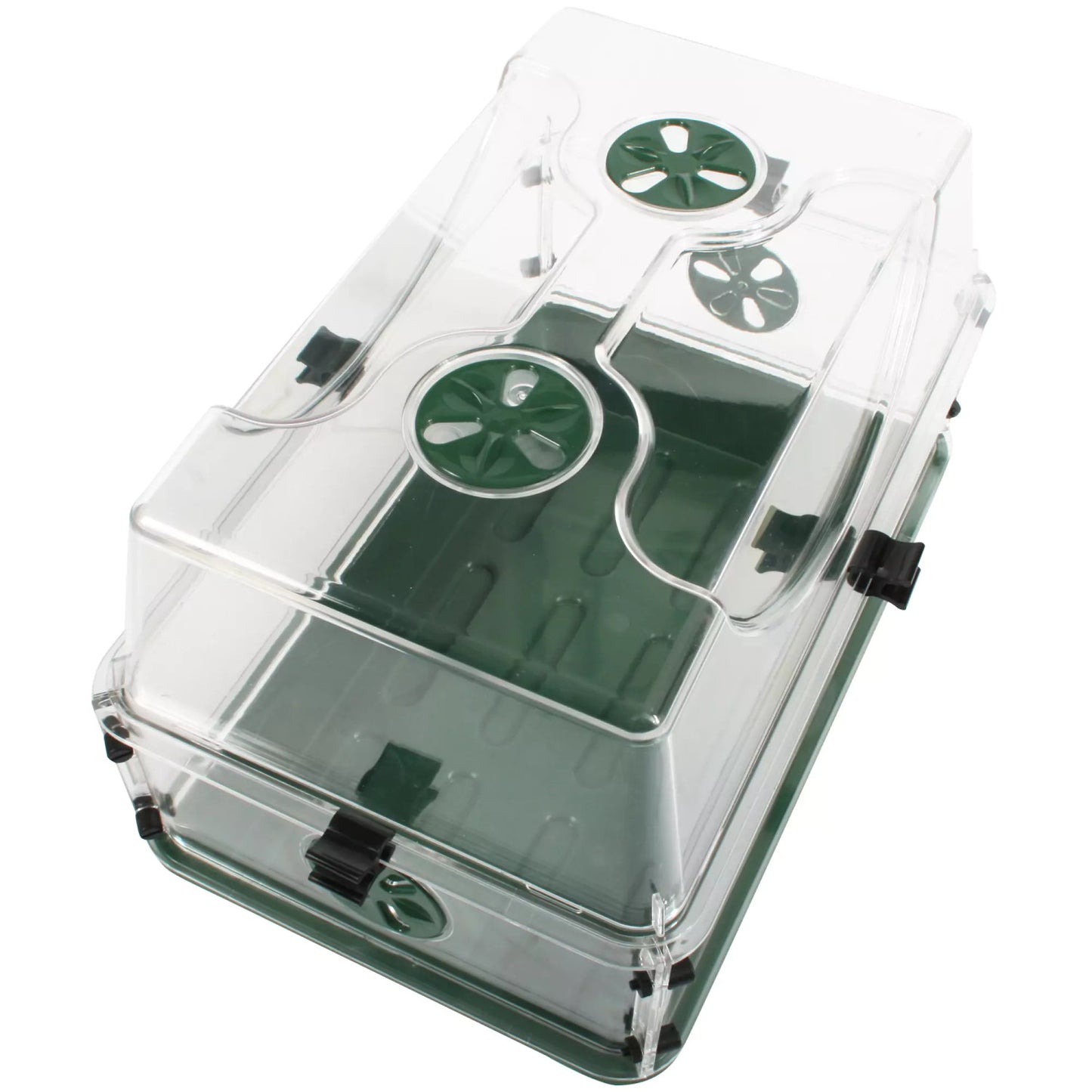EarlyGrowMedium Seed Herb Domed Propagator with Vented Side Height Extension