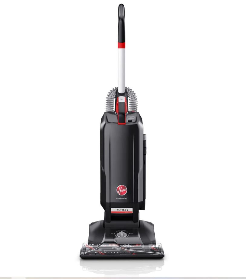 Hoover CH54100V Commercial Bagged Upright Vacuum, HEPA Bags, 35 ft Cord