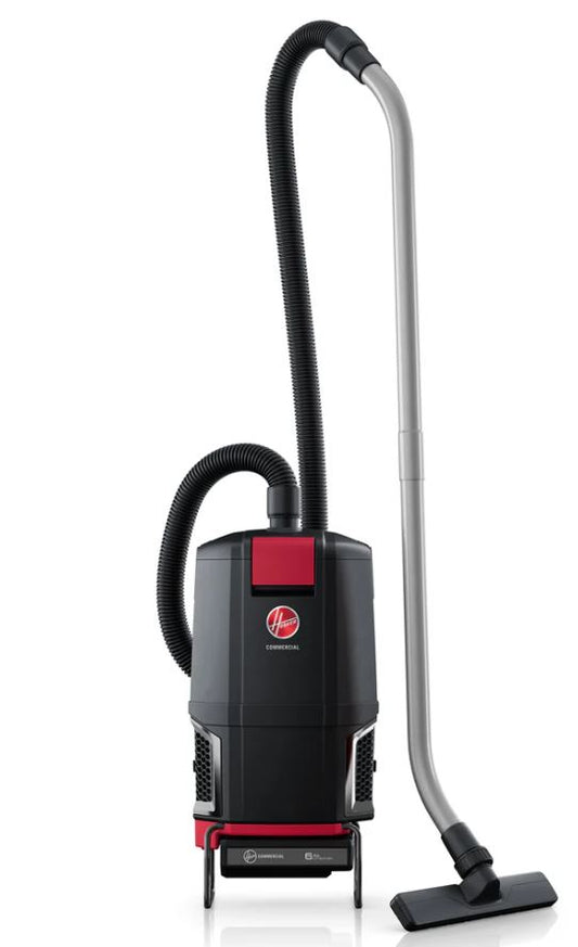 Hoover Commercial CH93600 HVRPWR 6 Quart 40V Cordless Backpack Vacuum - Black