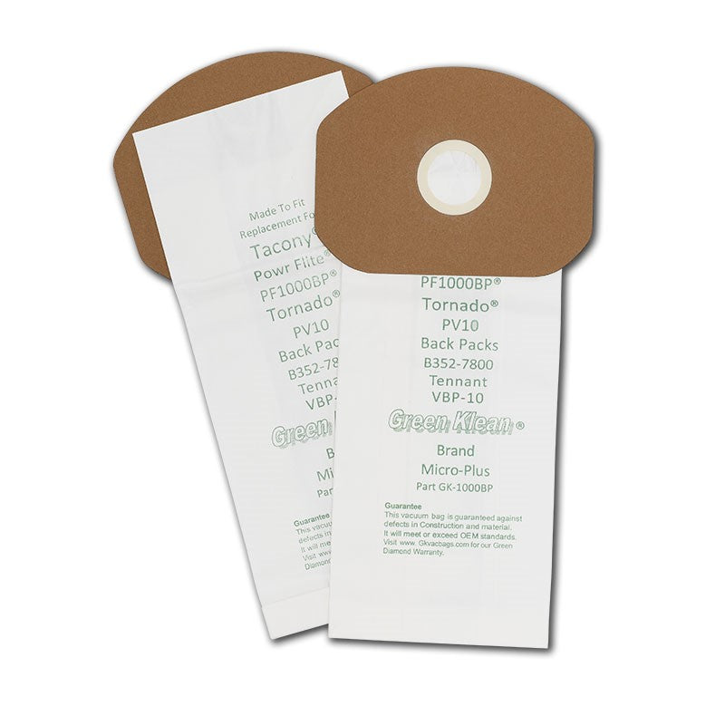 Powr-Flite® PF1000BP 10-Qt Backpack Replacement Vacuum Bags (OEM# B352-7800)