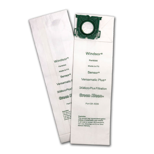 Windsor® Models Sensor S, XP, SR, SR12 & Versamatic Plus Uprights 100 Bags Case