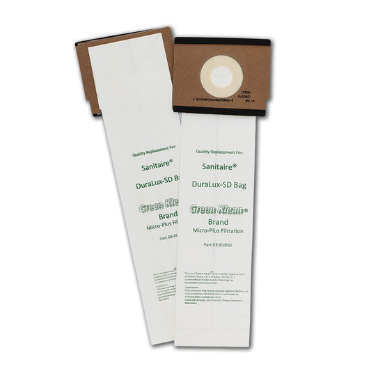 Sanitaire Style SD Duralux Vacuum Bags by Green Klean, 10-Pack, Fits SC9120 SC9150 SC9180