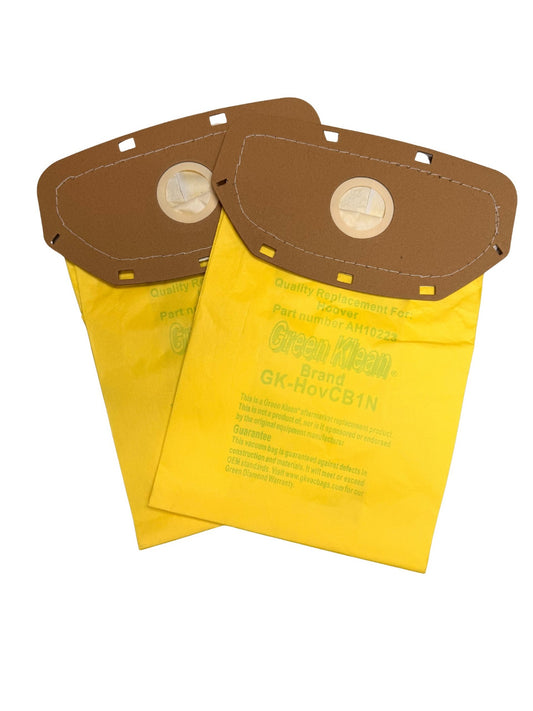 Hoover Hushtone Type CB1 Vacuum Bags by Green Klean, 10-Pack, Fits CH34006 CH93600