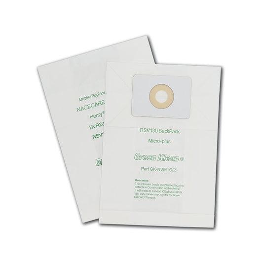 Nacecare® Numatic® Henry and James HVR200M/JVH180 Replacement Vacuum bag (OEM# NVM 1C/2, 604100) Case