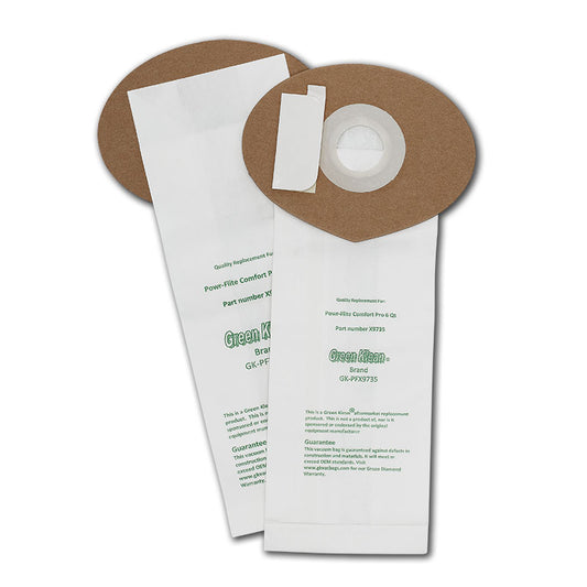 Powr-Flite® Comfort Pro 6 Qt Backpack (closed collar) Replacement Vacuum Bags