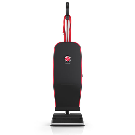 Hoover CH50200 Superior Lite Commercial Upright Vacuum, 10.5 Qt, 35 ft Cord, Multi-Floor