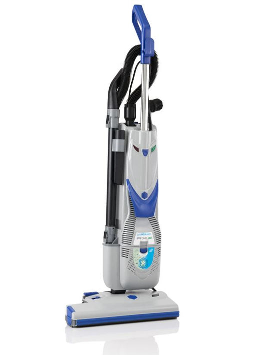 Lindhaus RX450e Dual Motor Commercial Upright Vacuum, HEPA H13, 18" Path