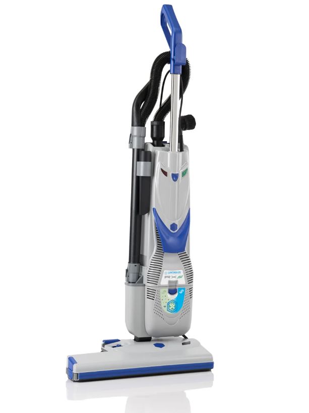 Lindhaus RX500e Dual Motor Commercial Upright Vacuum, HEPA H13, 20" Path