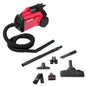 Sanitaire SC3683B Commercial Canister Vacuum, Allergen, 2.6 Qt, 20 ft Cord, On-Board Tools