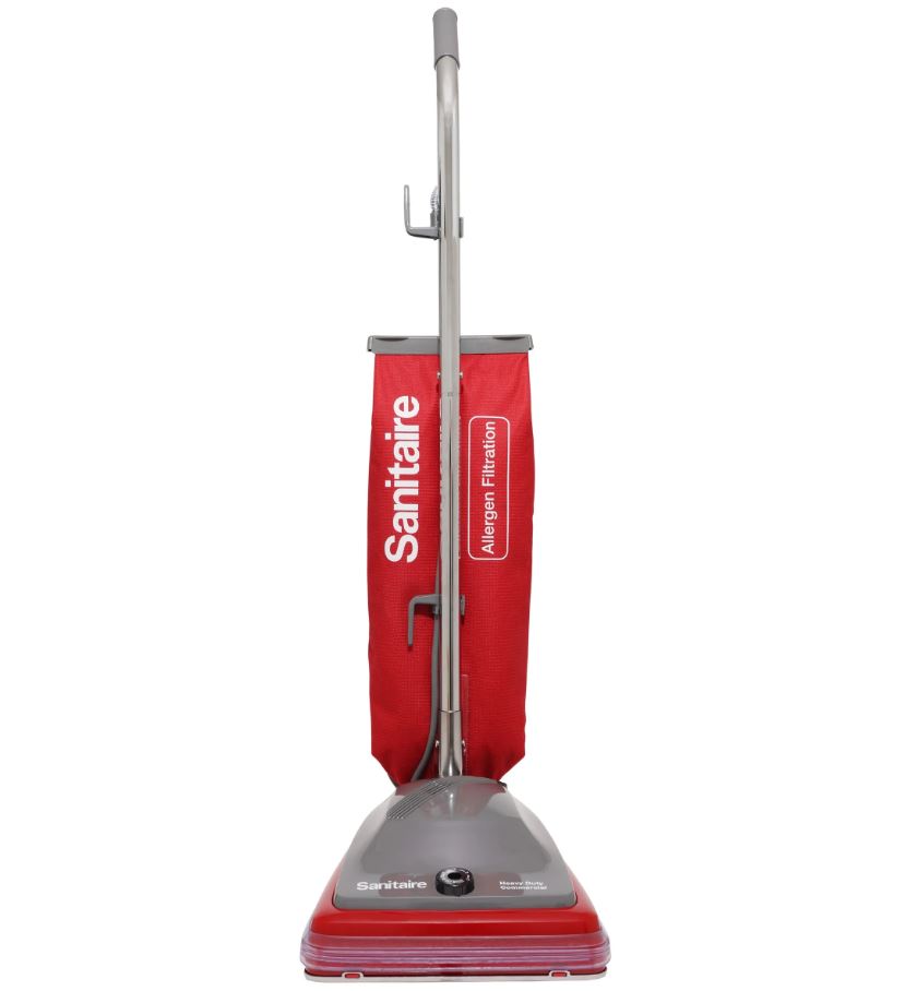 Sanitaire SC688B Commercial Upright Vacuum, CRI Gold, 9.5 Qt Allergen, 50 ft Cord