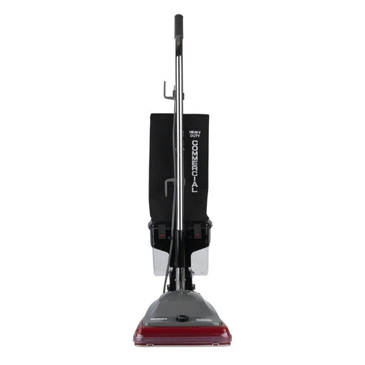 Sanitaire SC689B Commercial Upright Vacuum, Bagless Dirt Cup, 12 lb, 30 ft Cord