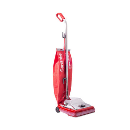 Sanitaire SC886G Commercial Upright Vacuum, 18 Qt Shake-Out, Quick Kleen, 50 ft Cord