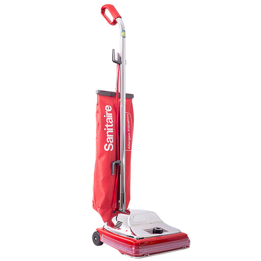 Sanitaire SC888N Commercial Upright Vacuum, CRI Gold, 6.1 Qt, 50 ft Cord