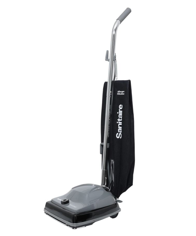 Sanitaire SL635B Commercial Upright Vacuum, 11 Qt Disposable Bag, 30 ft Cord