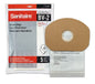 Sanitaire BV-2 Backpack Vacuum Bags, 5-Pack, OEM# 62370, Fits SC412 & More