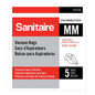 Sanitaire Style MM Vacuum Bags with Arm & Hammer, 5-Pack, OEM# 63253A, Fits SC3683