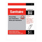Sanitaire Style BU Vacuum Bags, 5-Pack, Fits SL4110A, Disposable Paper