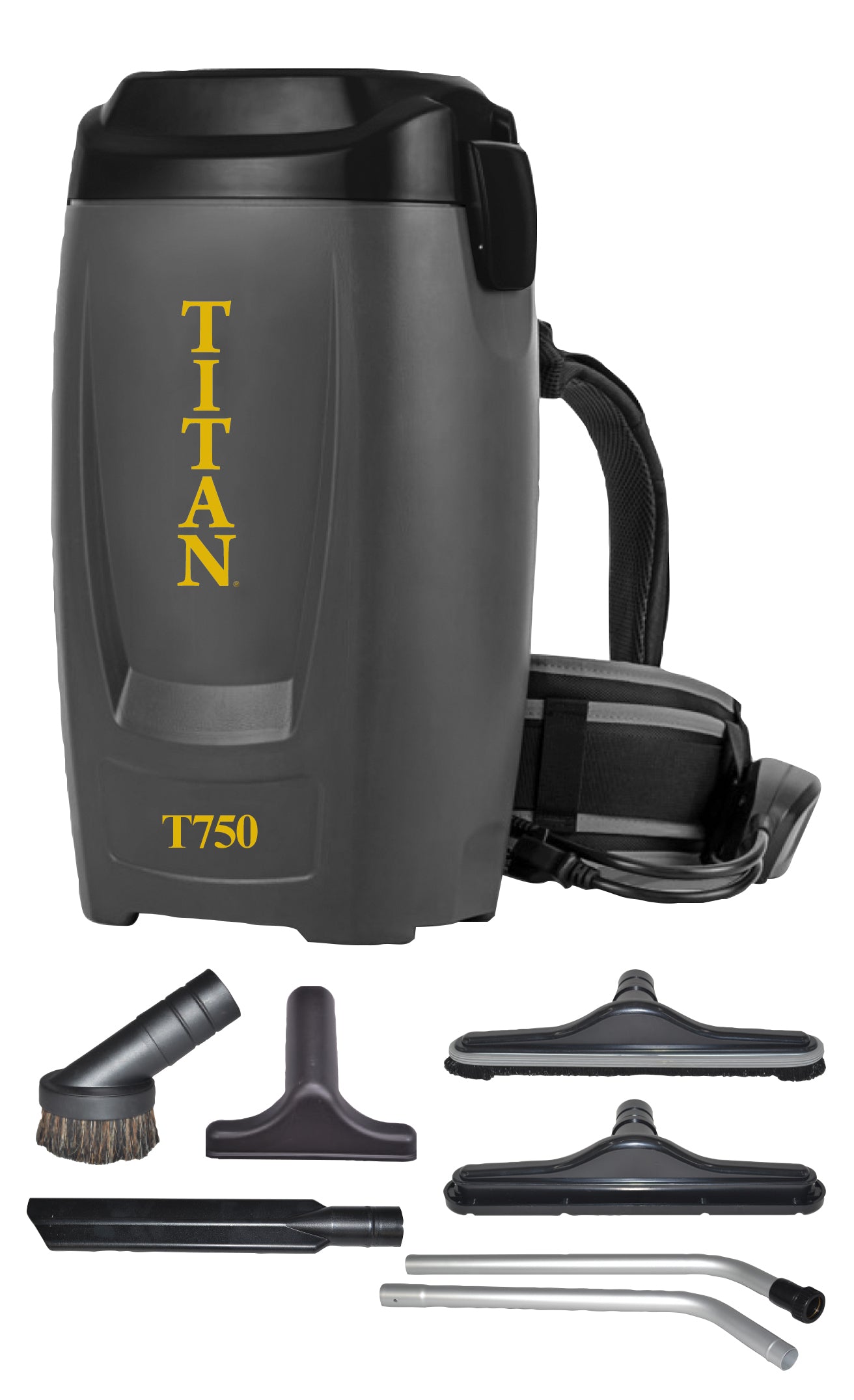 Titan Backpack Vacuum T750 Extra padded Harness